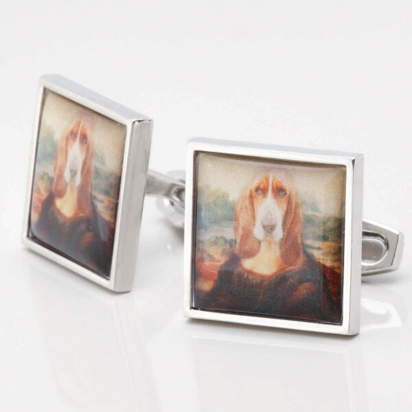Personalised Pet Portrait Cufflinks