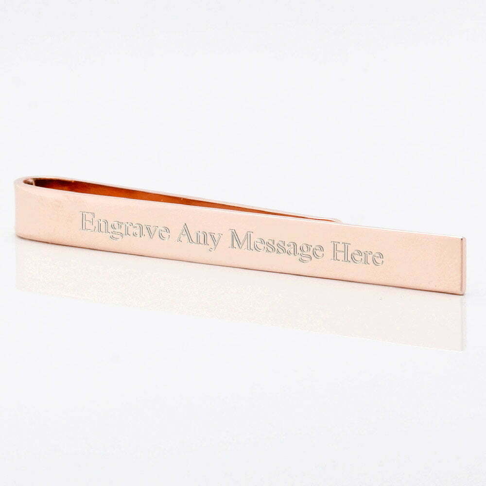 Rose Gold Tie Bar 1 of 1mess