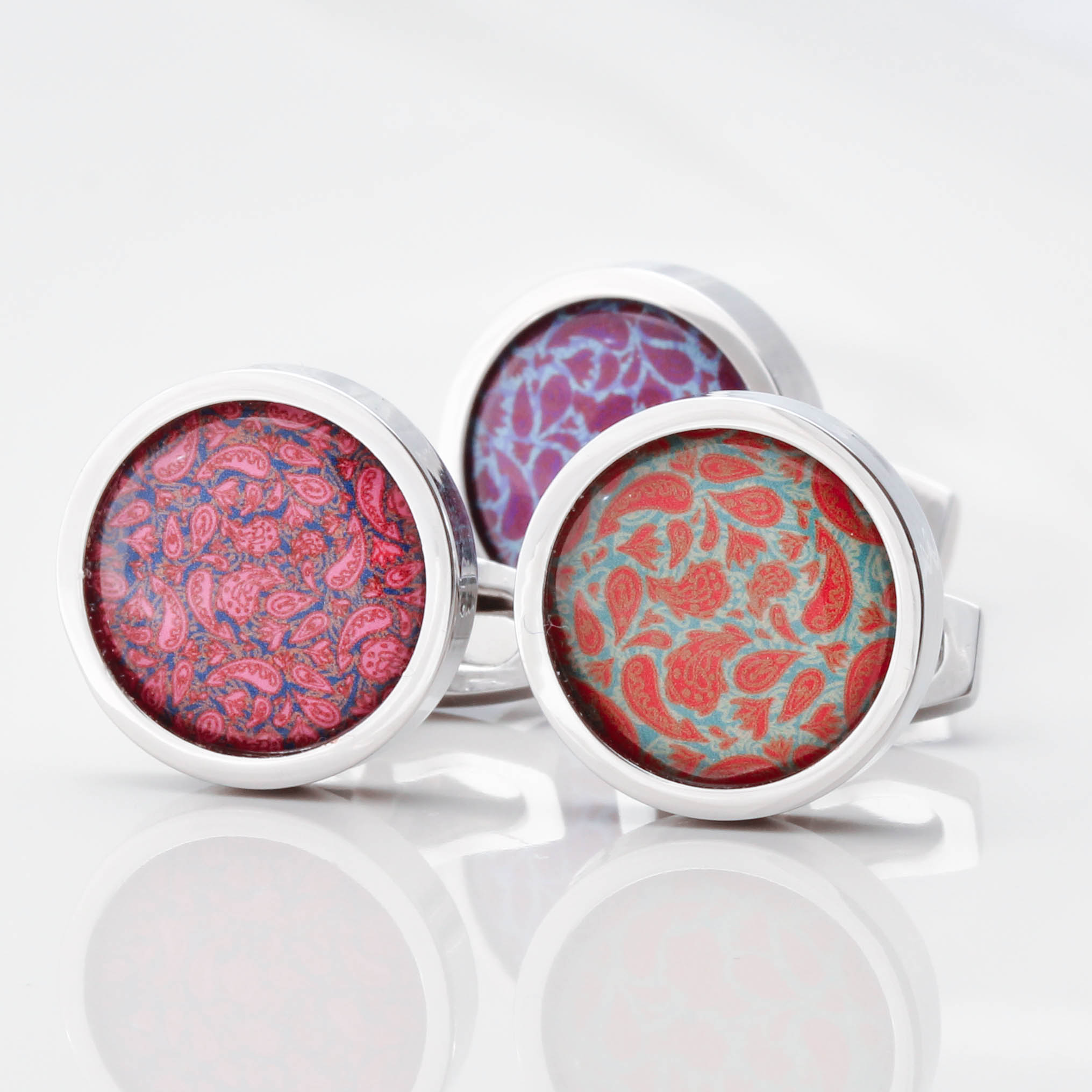 Evening Original Paisley Design Cufflinks 1 of 1