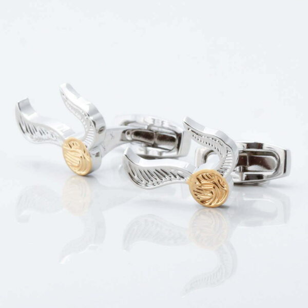 Harry Potter Golden Snitch Cufflinks