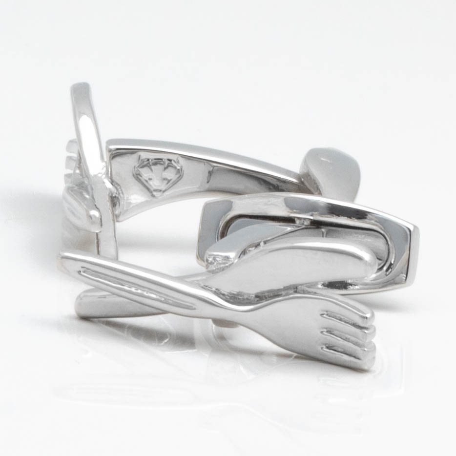 Knife-and-Fork-Cufflinks