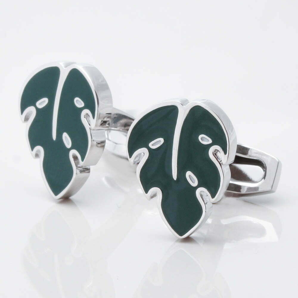 Montera Leaf Cufflinks 1 of 1 1