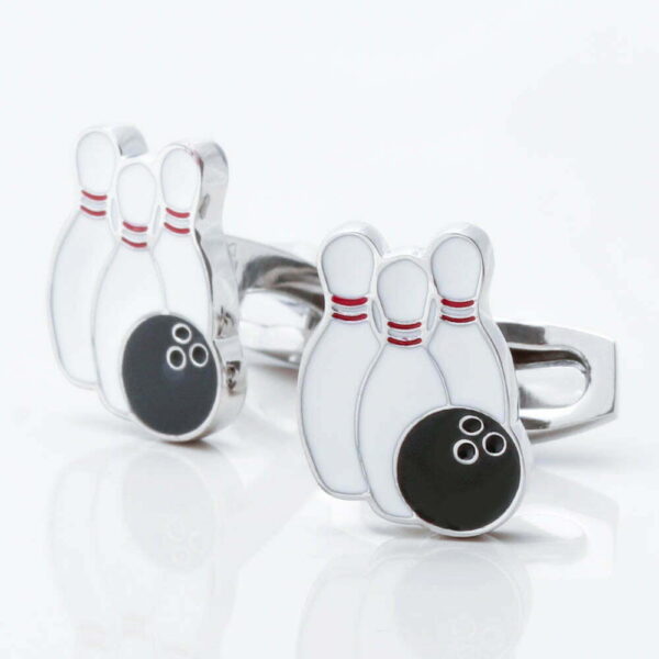 Tenpin Bowling Cufflinks