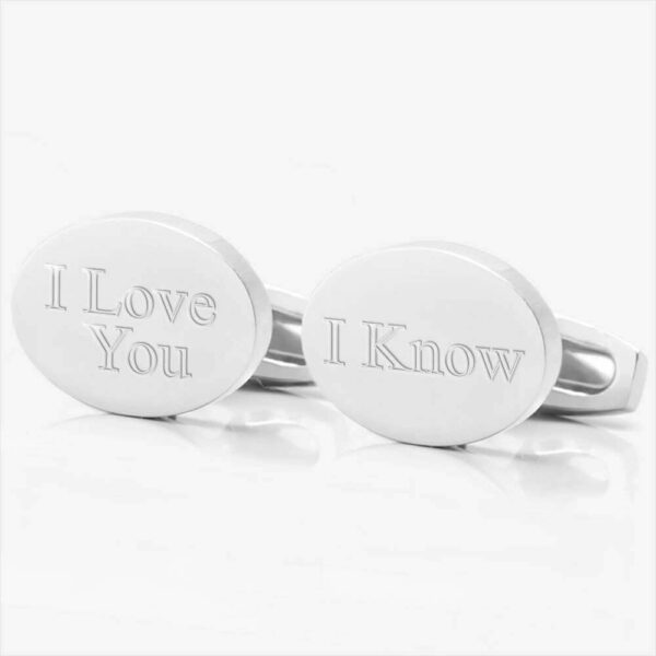 Star Wars – “I Love you, I Know” cufflinks