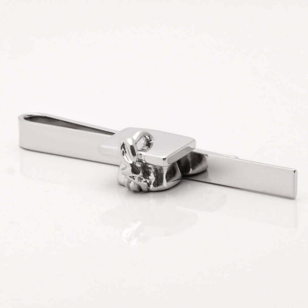 Silver Mortar Board Tie Slide