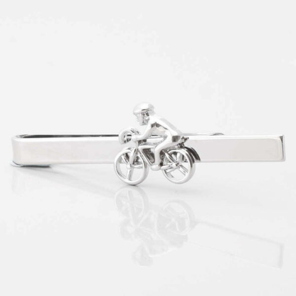Cyclist Tie Slide