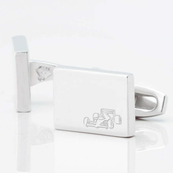 Formula 1 Engraved Cufflinks