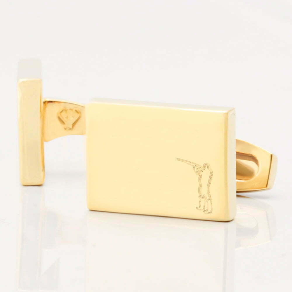 Hunter Rectangle Gold