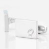 Rugby Ball Rectangle Silver 1