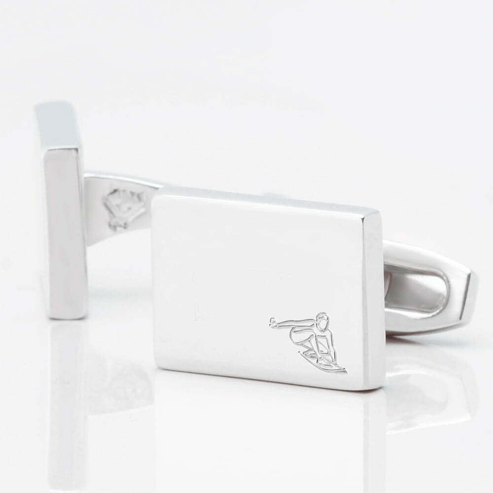 Surfing Rectangle Silver