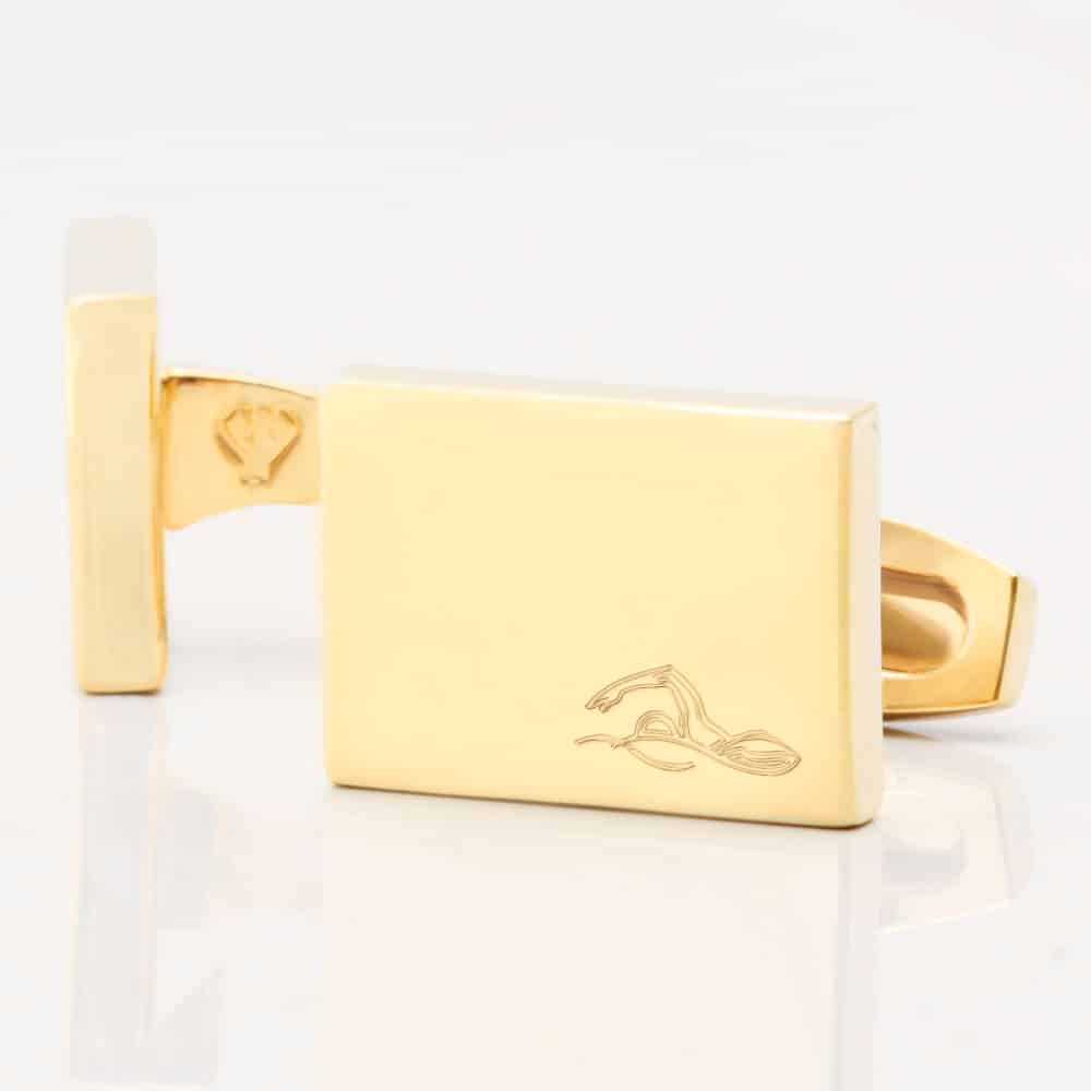 Swimming Rectangle Gold 1