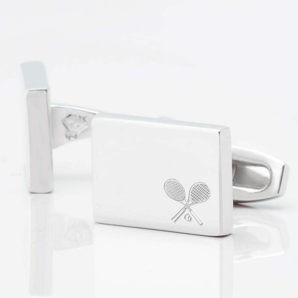 Tennis Rectangle Silver