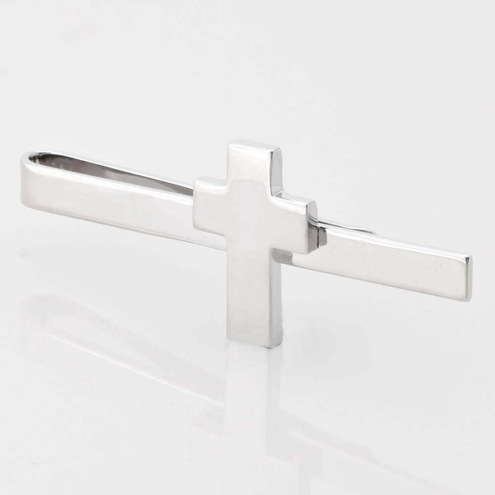 Christian Cross Tie Slide 1 of 1