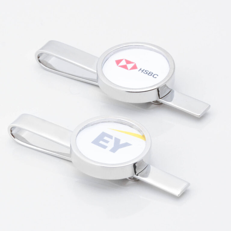 Circular Logo Tie Slide 1 of 1 2