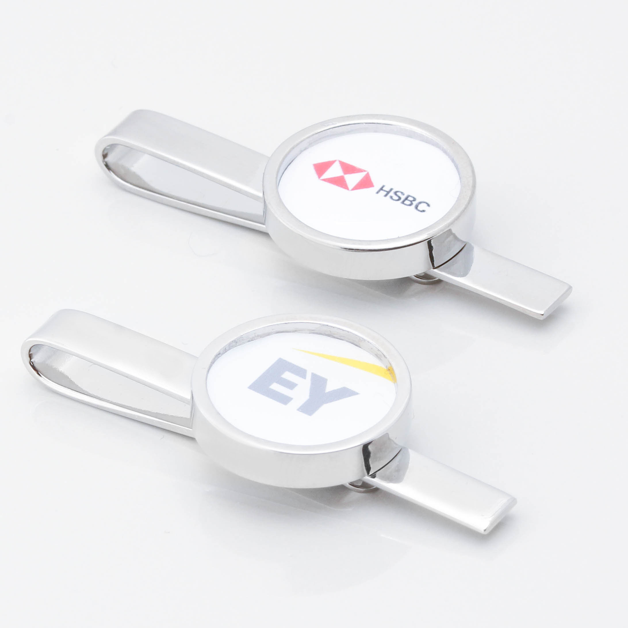 Circular Logo Tie Slide 1 of 1 2