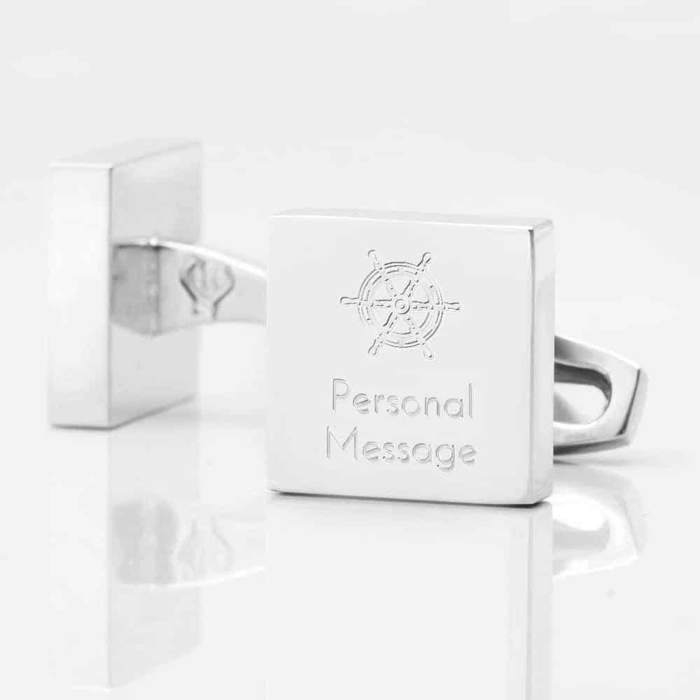 Personalised Sailing Square Silver 1