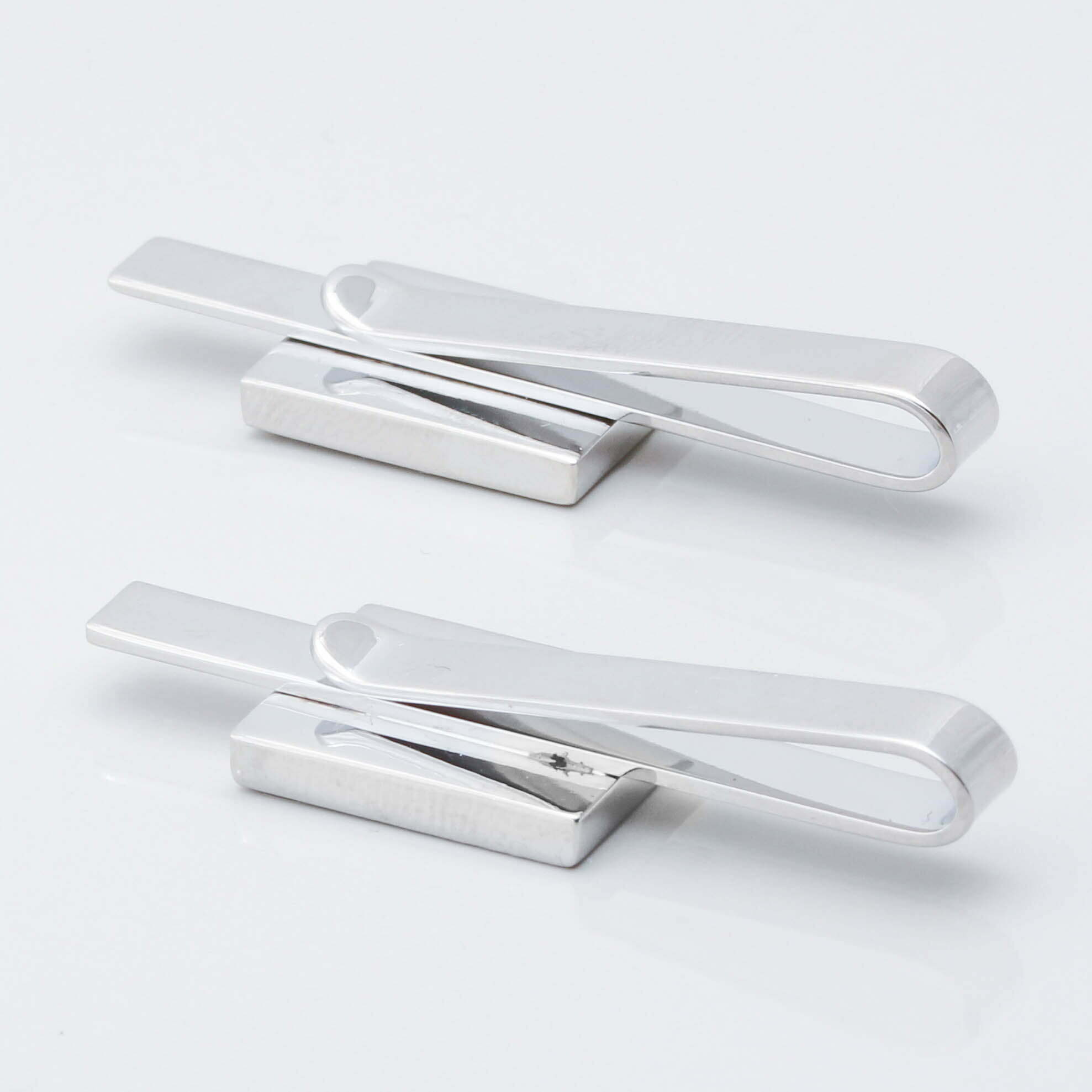Rectangular Logo Tie Slide Gallery 1 of 1 1