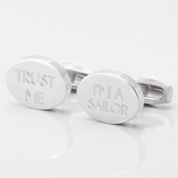 Trust Me I’m A Sailor Cufflinks