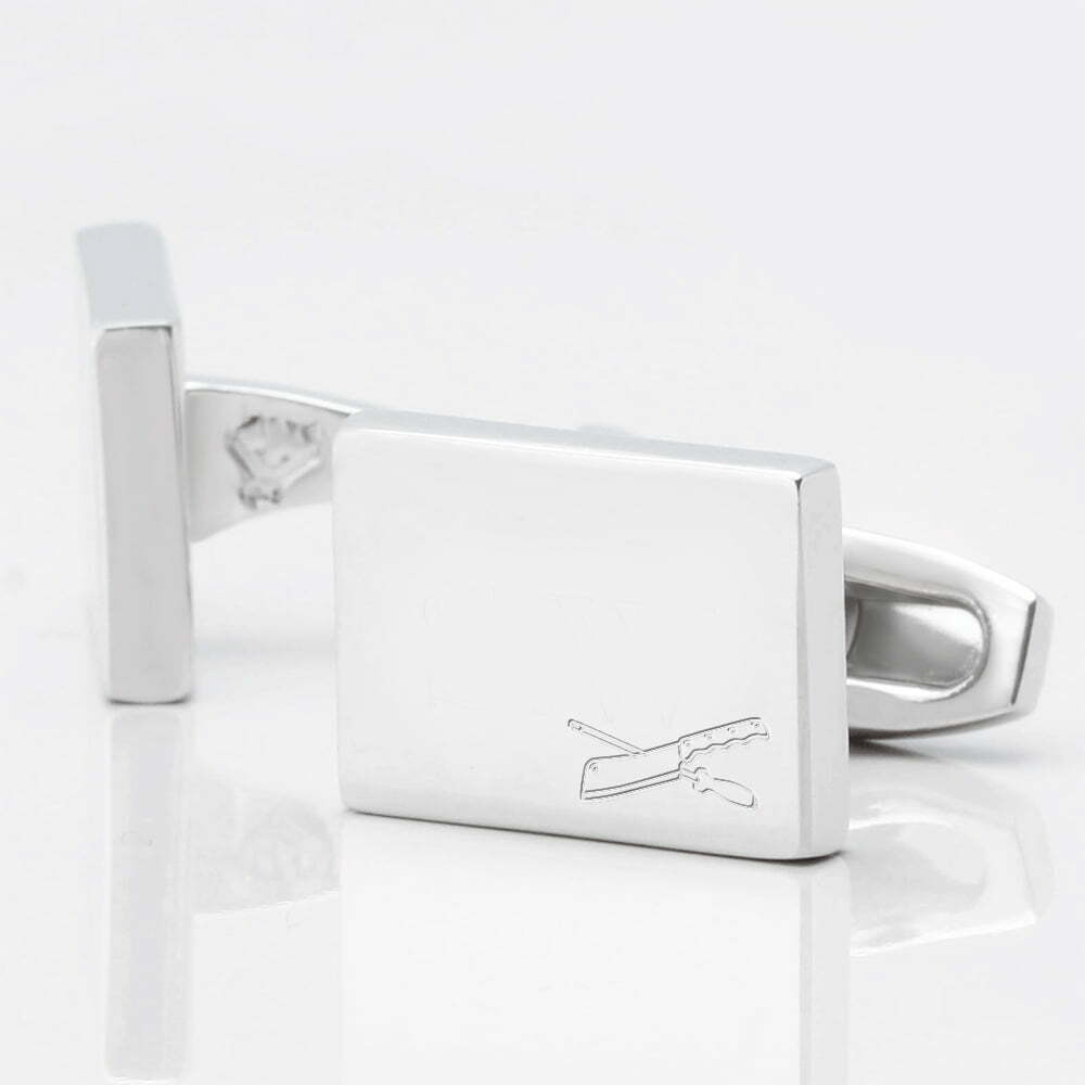 BUTCHER Rectangle Silver