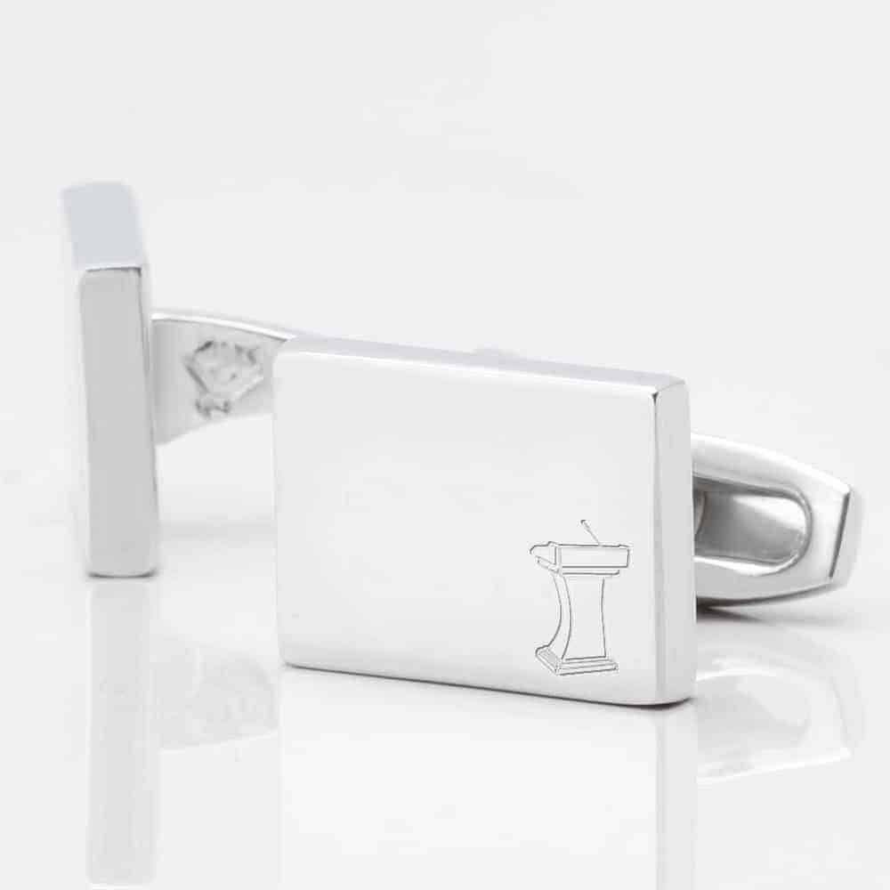 CIVIL SERVANT Rectangle Silver 1