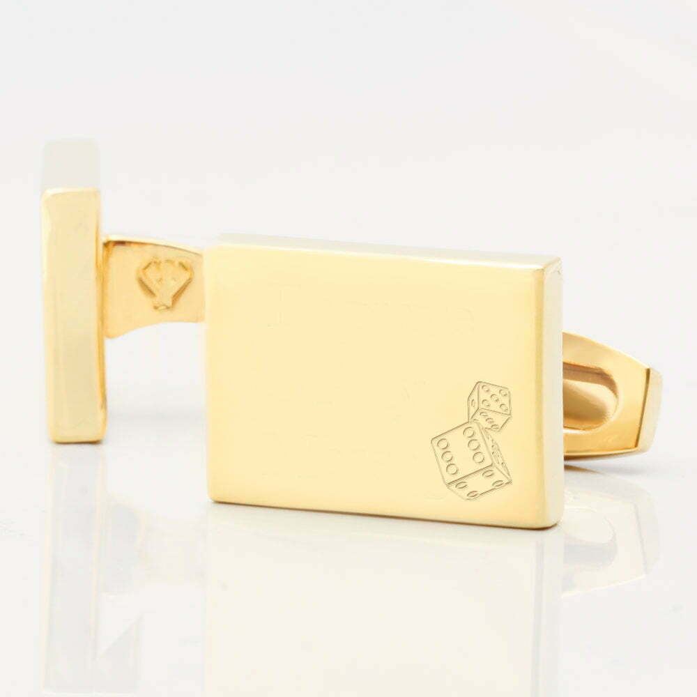 CROUPIER Rectangle Gold