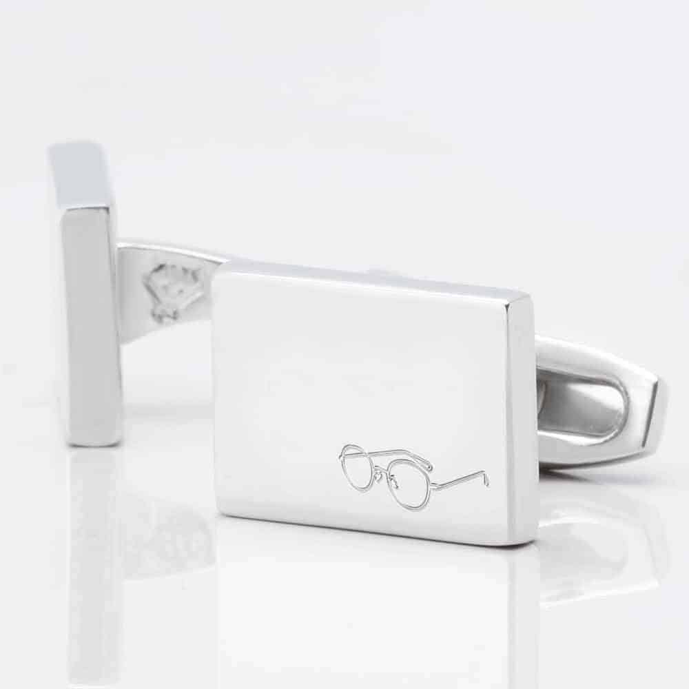 OPTICIAN Rectangle Silver 1