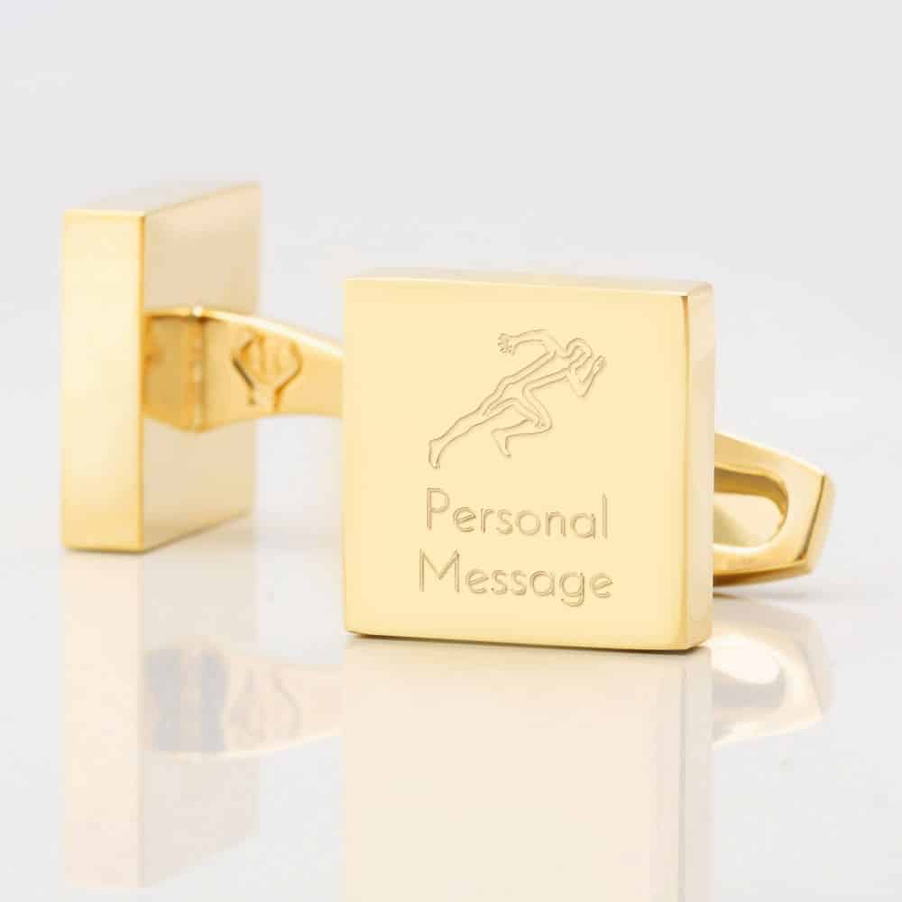 Personalised ATHLETIC Square Gold 1