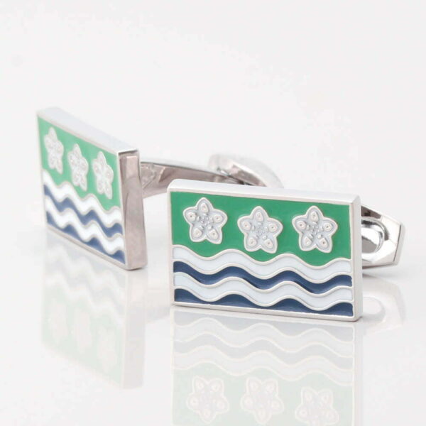 Cumberland Flag Cufflinks