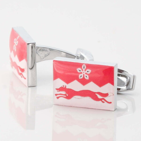 Leicestershire Flag Cufflinks