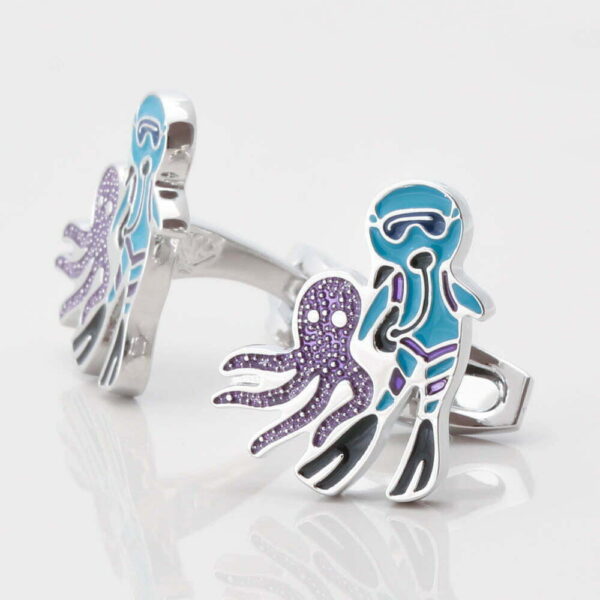 Scuba Diving Cufflinks