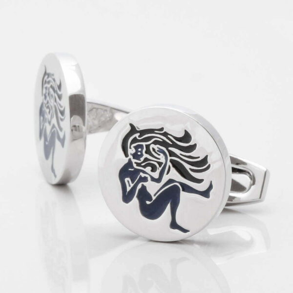 Virgo Zodiac Cufflinks