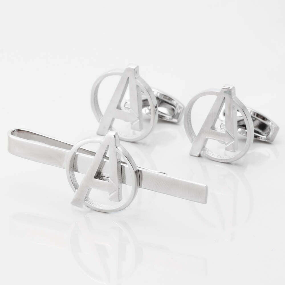 Avengers Cufflinks Tie Slide Set 1 of 1