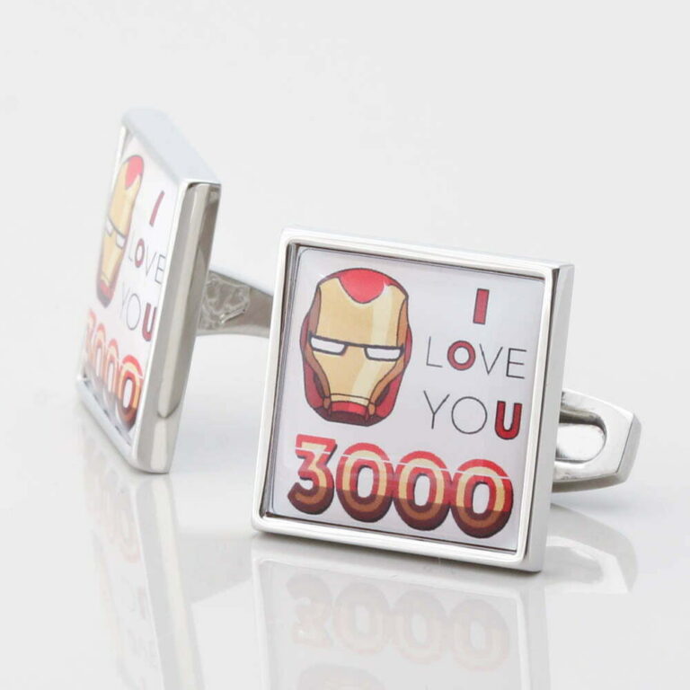 Iron Man ‘I Love You 3000’ Cufflinks