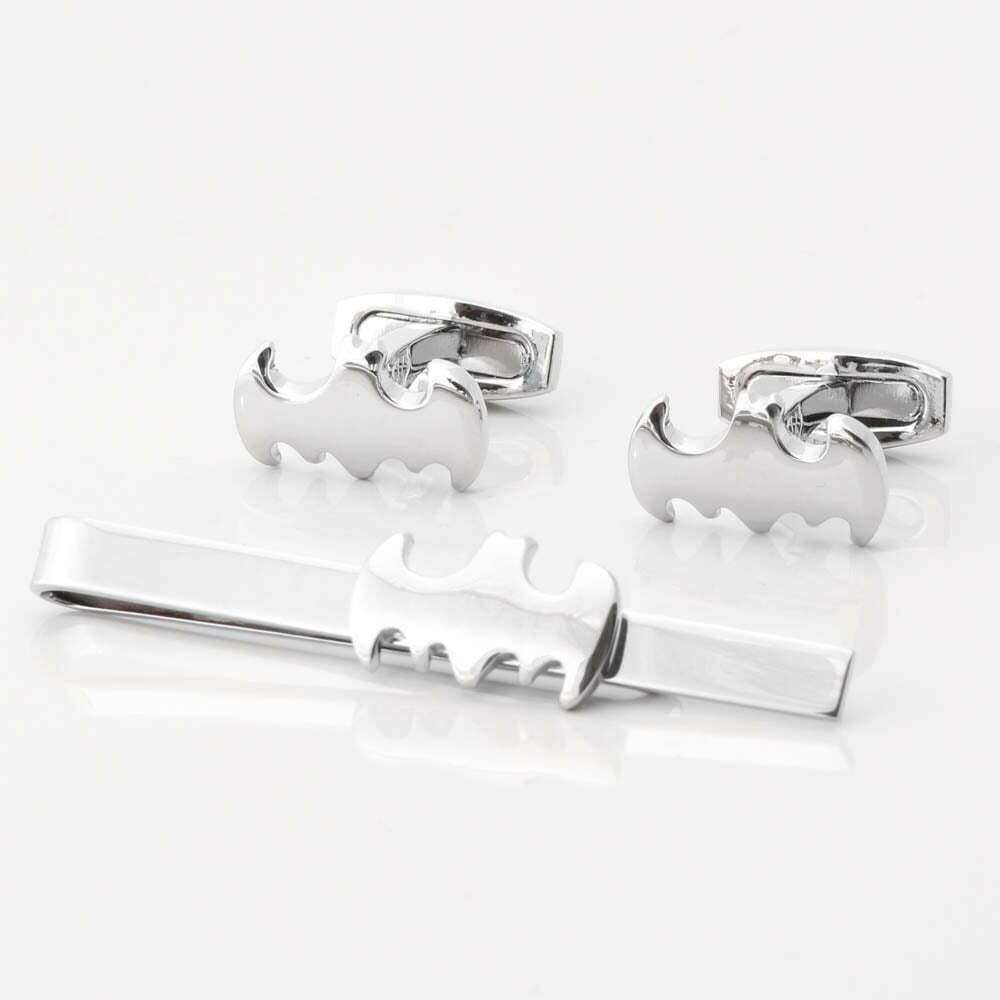 Batman Cufflinks Tie Slide Set 1 of 1