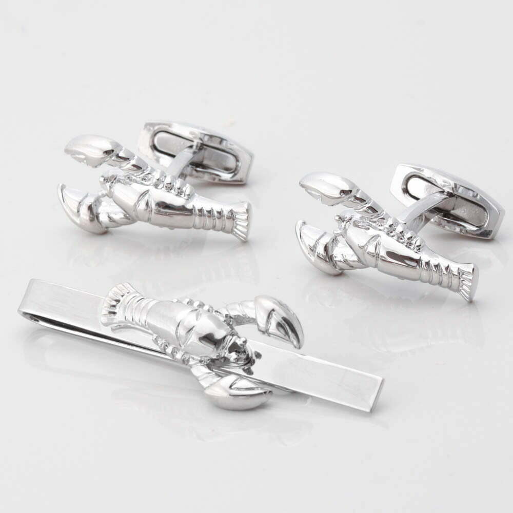 Lobster Cufflinks Tie Slide Set 1 of 1