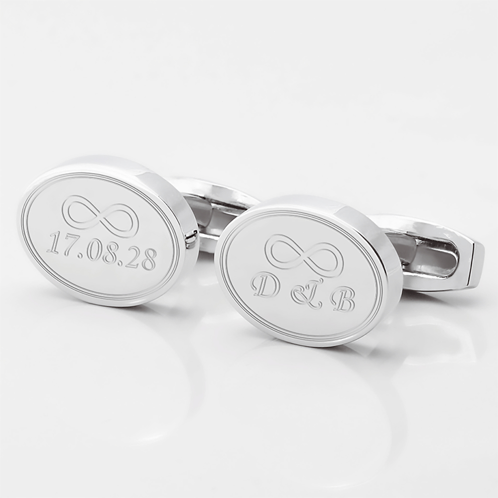 Personalised-Infinity-Date-Initials-Engraved-Cufflinks