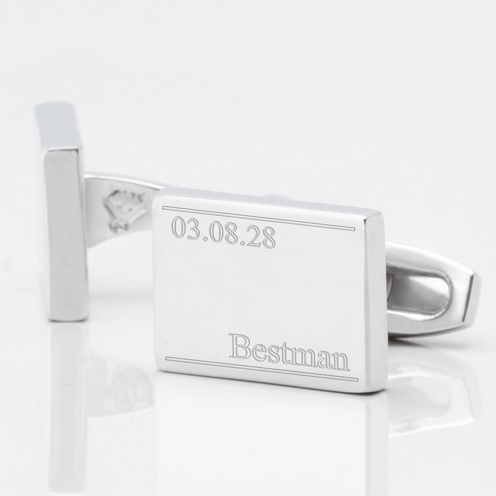 Personalised-Subtle-Bestman-Date-Engraved-Silver-Cufflinks