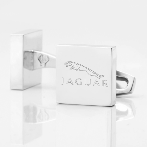 Jaguar Engraved Car Cufflinks