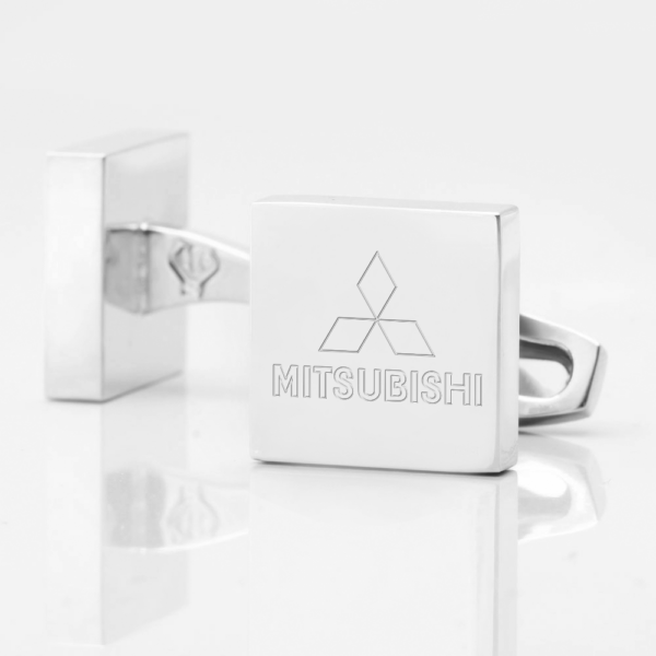 Mitsubishi Engraved Car Cufflinks