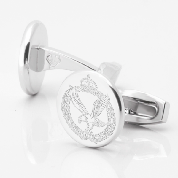 Army Air Corps Engraved Cufflinks