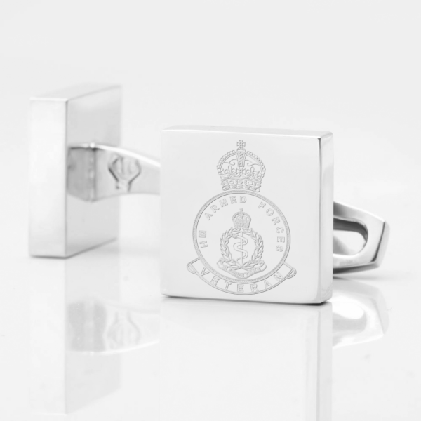 Royal Army Medical Corp Engraved Cufflinks