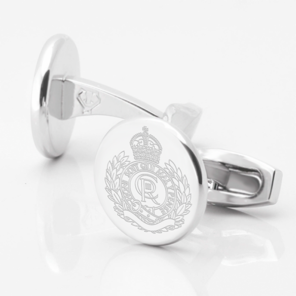Royal Engineers Engraved Cufflinks