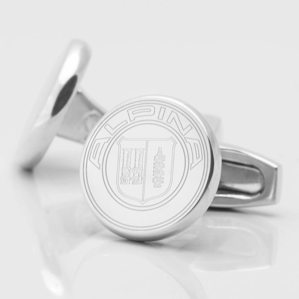 Alpina Engraved Car Cufflinks