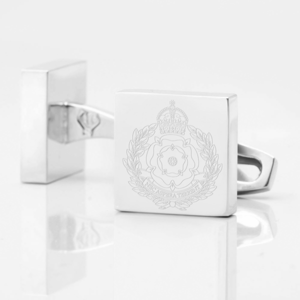 Duke Of Lancaster Regiment Engraved Cufflinks