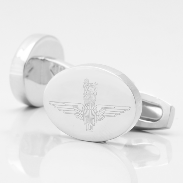 Parachute Regiment Engraved Cufflinks