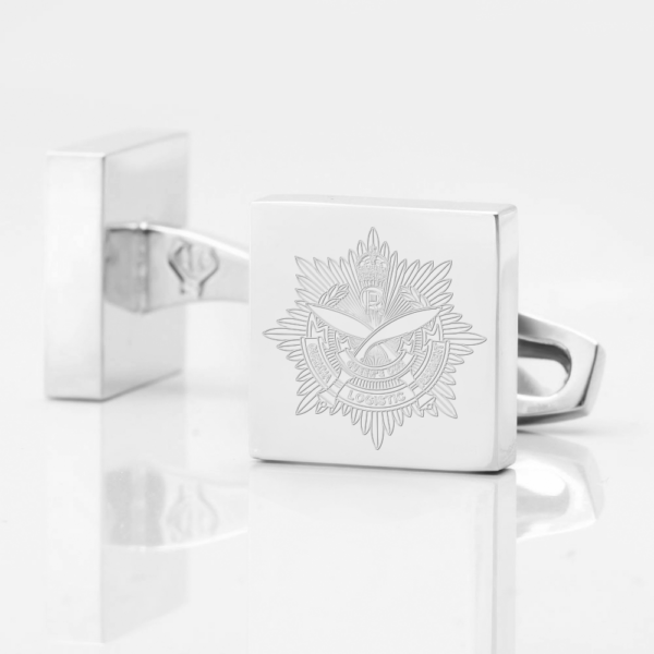 Queens Own Gurkha Logistic Corps Engraved Cufflinks