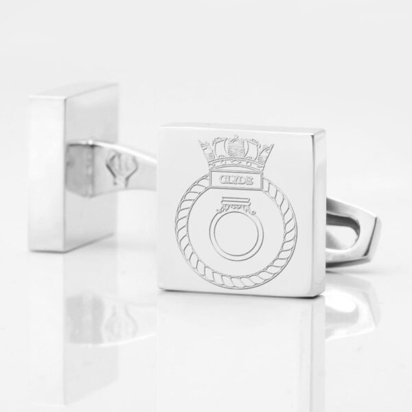 HMNB Clyde Engraved Cufflinks
