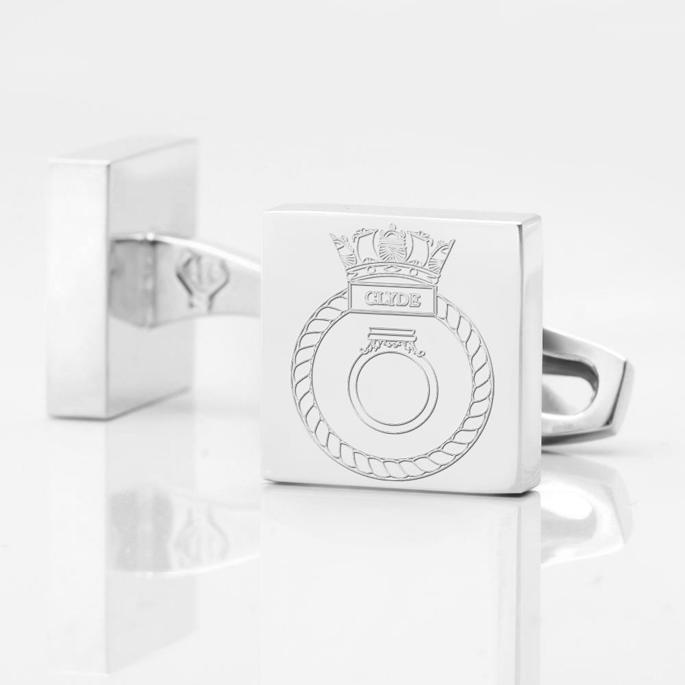 HMNB Clyde Engraved Silver