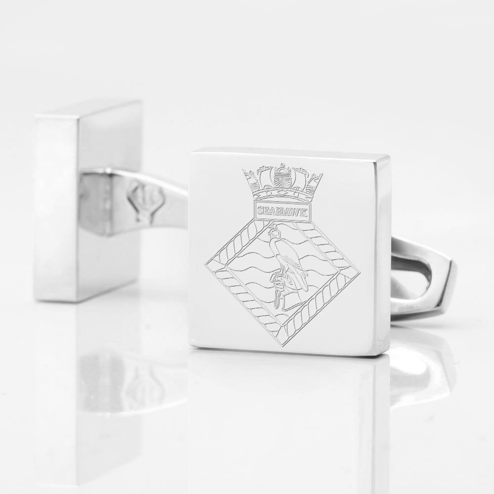RNAS Culdrose Engraved Silver