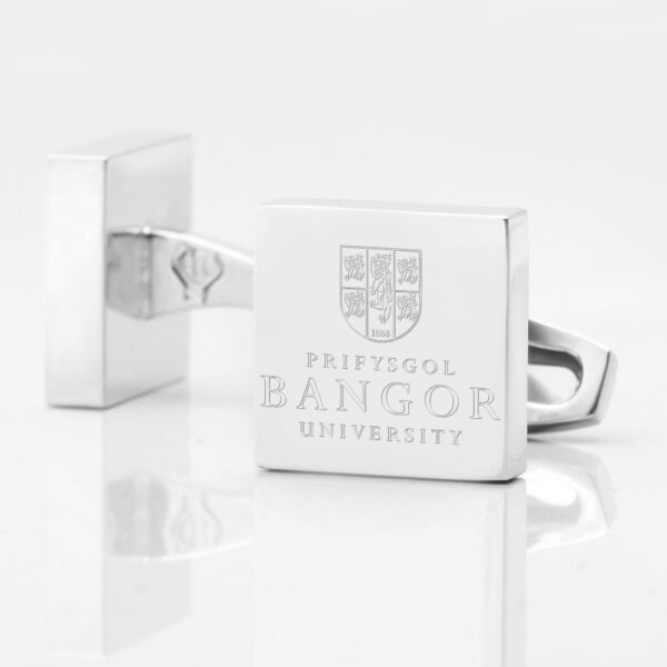 Bangor University Engraved Cufflinks